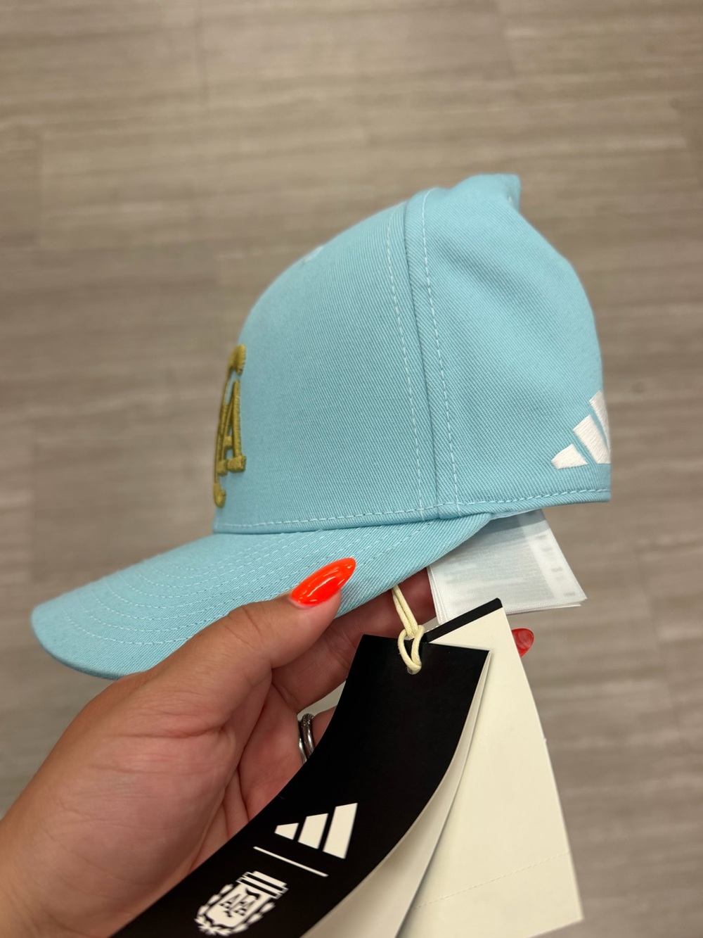 Argentina AFA Adidas Soccer Cap - Picture 2 of 4